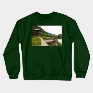 Zelenci Nature Reserve, Slovenia Crewneck Sweatshirt